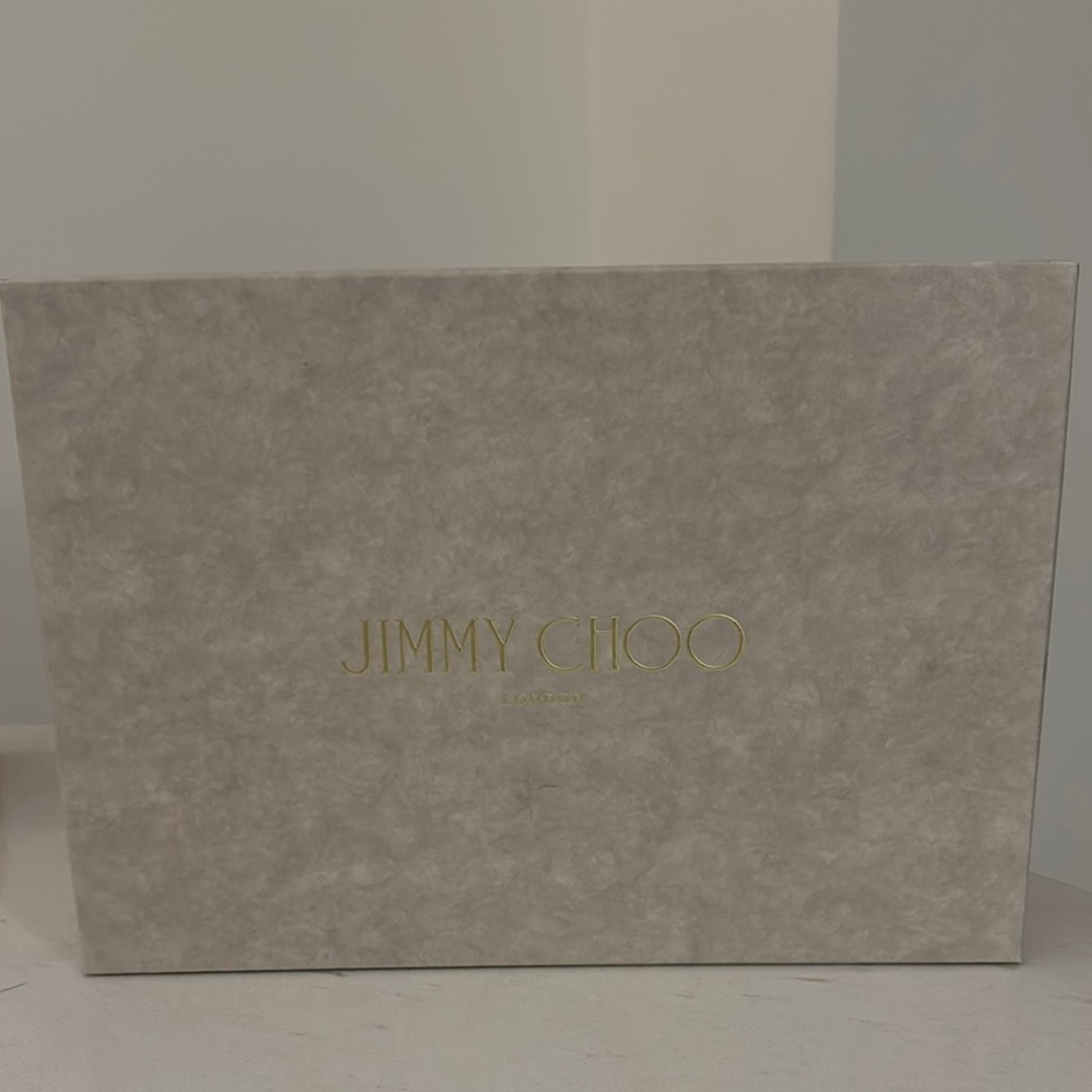 Jimmy Choo Gray Shoe Box